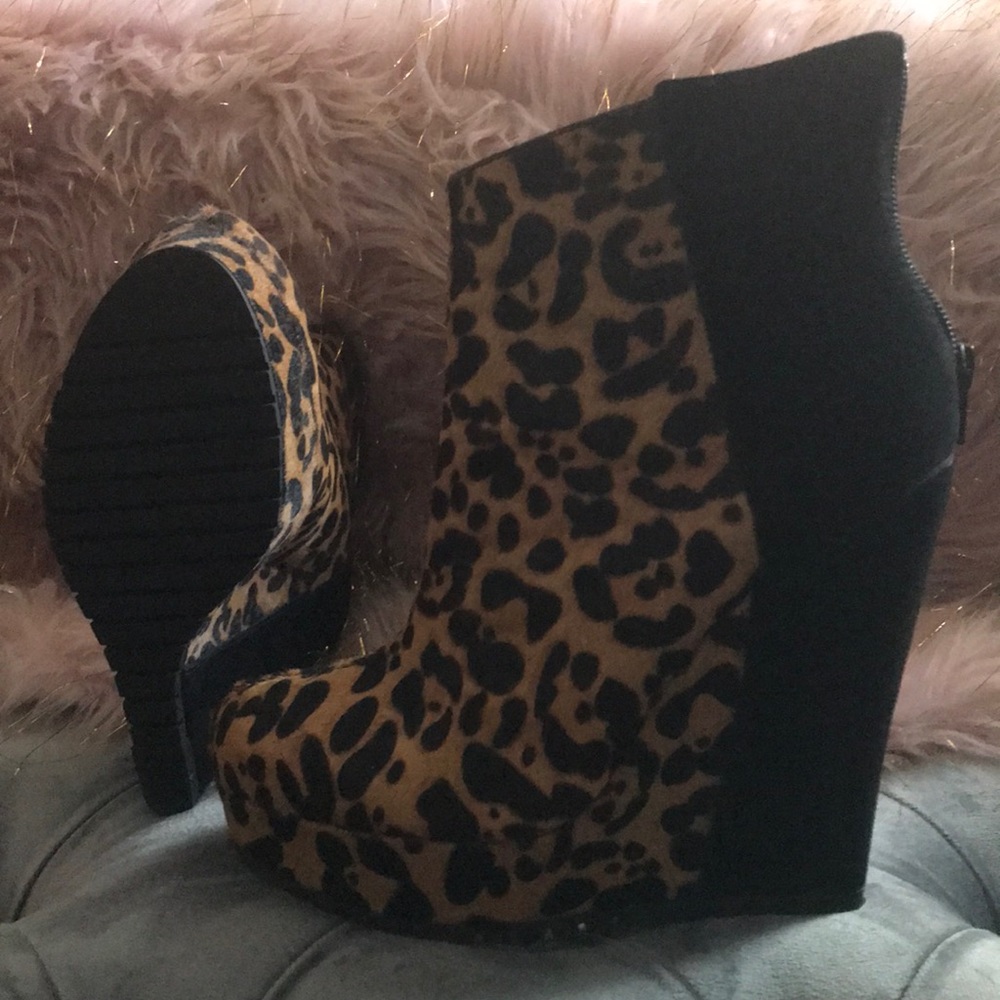 Kelsi Dagger Huerta Pony Hair Suede Ankle Boot